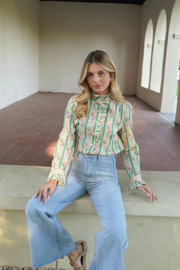 Green Apple Blouse