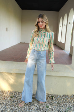 Green Apple Blouse