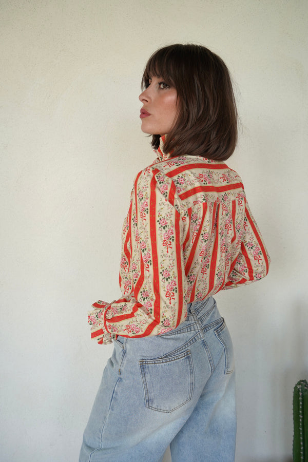 Red Apple Blouse