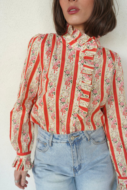 Red Apple Blouse