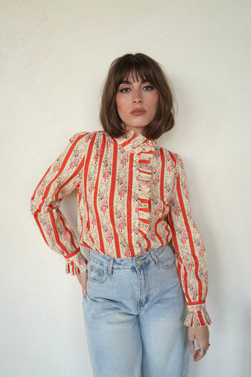 Red Apple Blouse