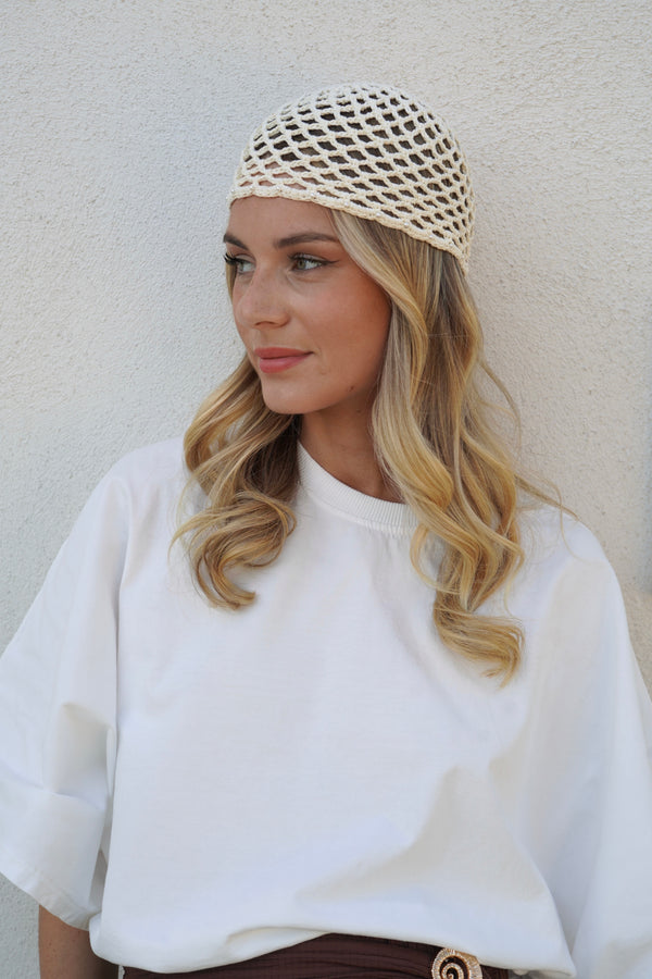 Roma Ecru Beanie