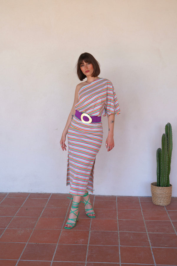Mauve Cordoba Skirt