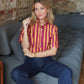 Haut Stripes rouge