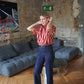 Haut Stripes rouge