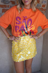 Disco Lemon Skirt