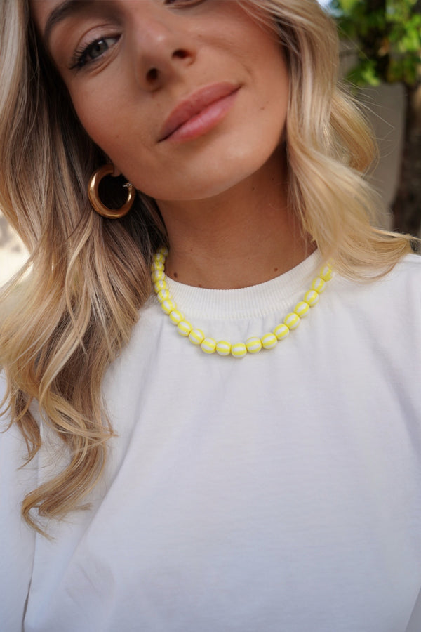 Collier Chupa jaune