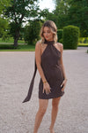 Robe Camelia marron