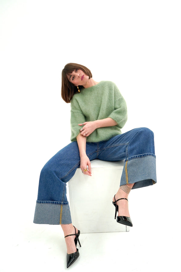 Vanelle Sage Sweater