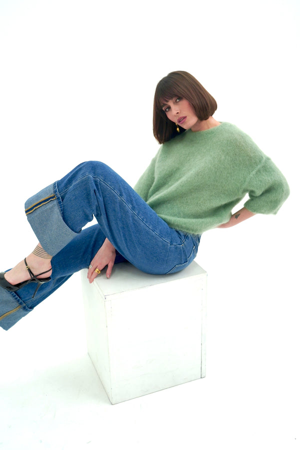 Vanelle Sage Sweater