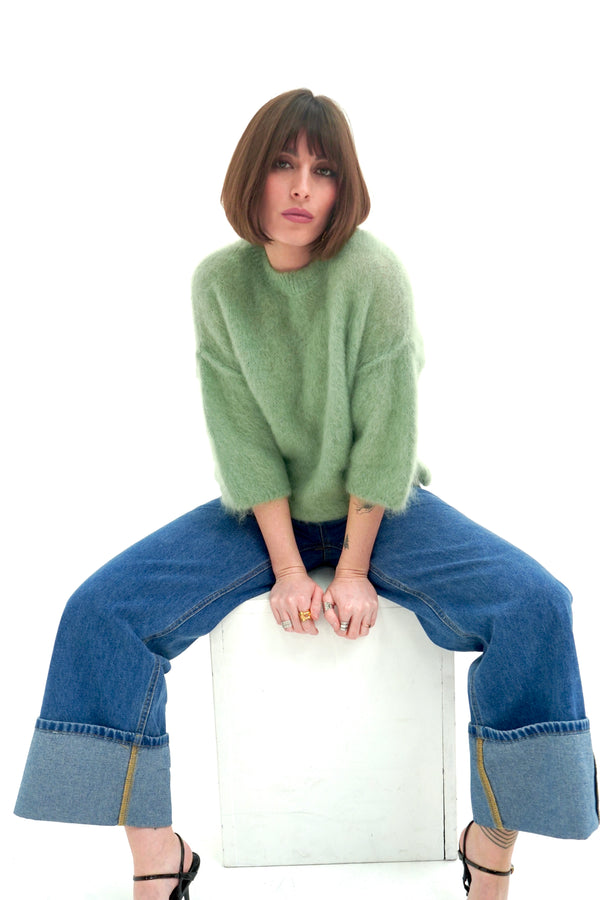 Vanelle Sage Sweater