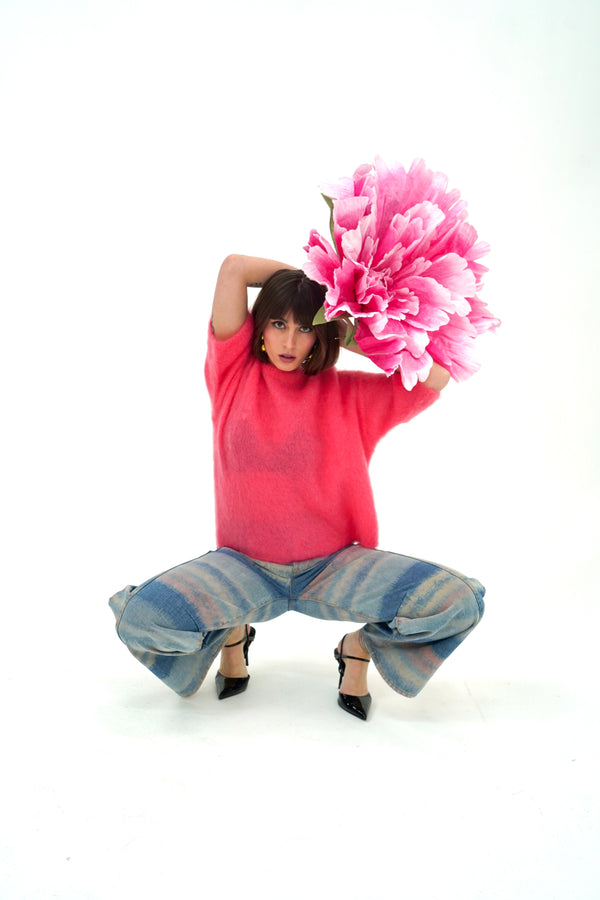 Vanelle Rose Sweater