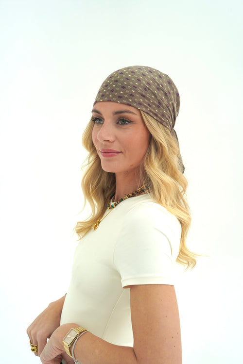 Foulard Joy Taupe