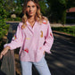 Chemise Eden rose