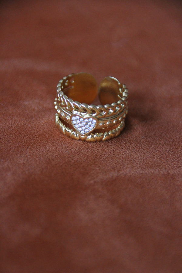 Love Chain Ring