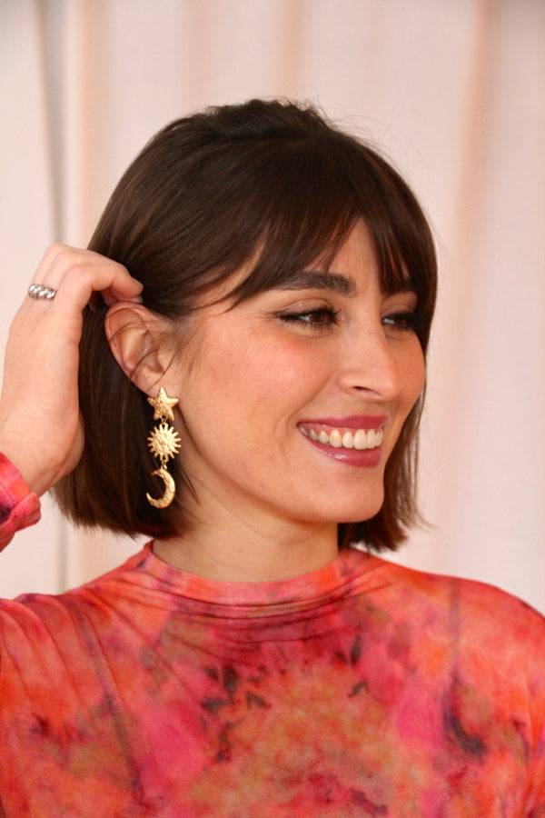 Boucles d'oreilles Hélée