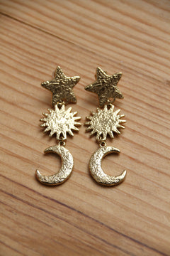 Moon earrings