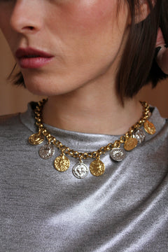 Coin Pendant Necklace