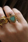 Bague Cupidon Turquoise