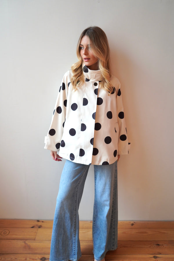 Polka dot jacket