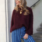Pull Vanelle Bordeaux