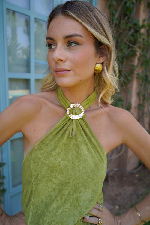 Robe Souk verte