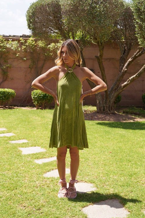 Robe Souk verte