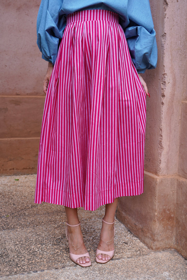 Jupe Asilah fucshia