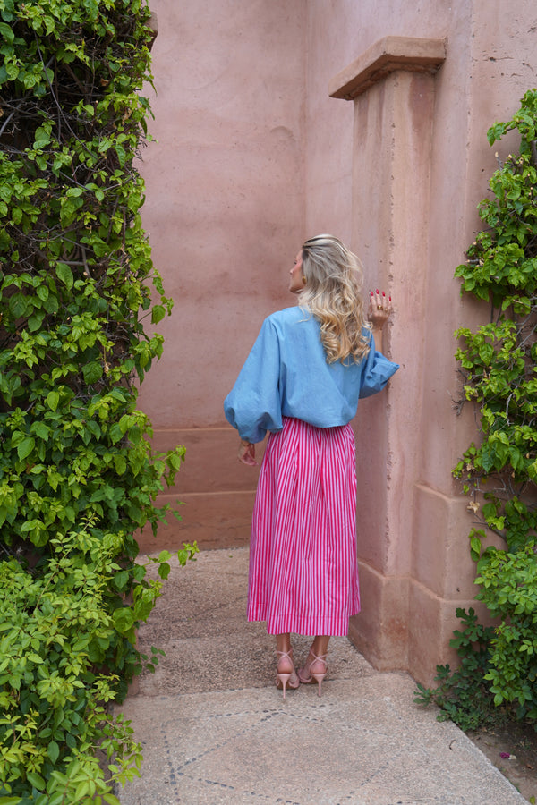 Jupe Asilah fucshia