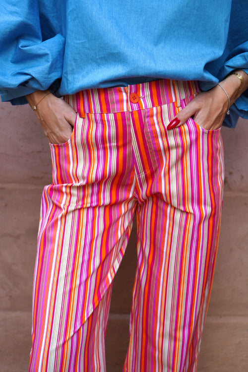 Pantalon Riad rouge