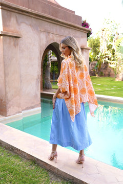 Jupe Asilah bleue