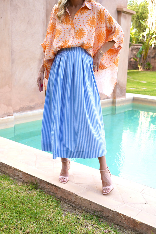 Jupe Asilah bleue