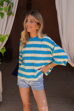 Ksar blue T-shirt