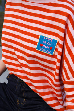 T-shirt More Amor Orange