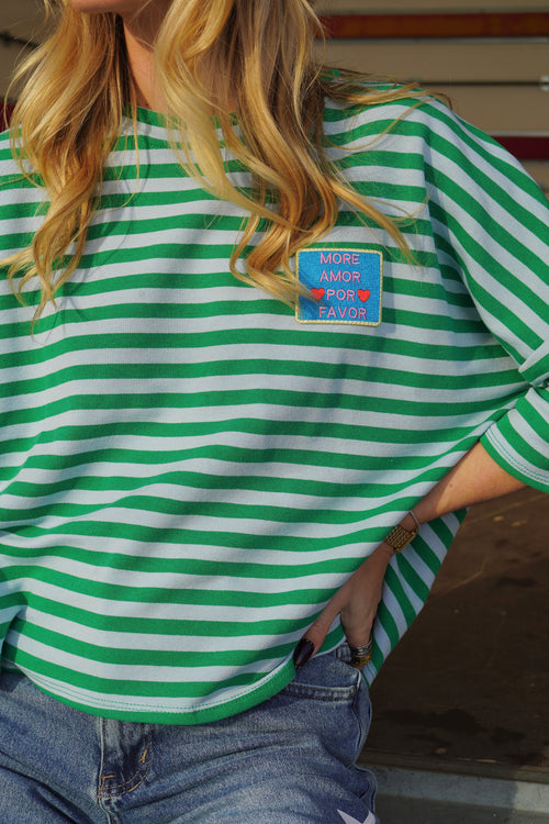 T-shirt More Amor Vert