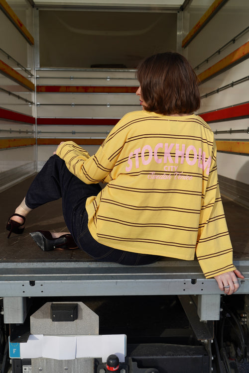 T-shirt Stockholm Jaune