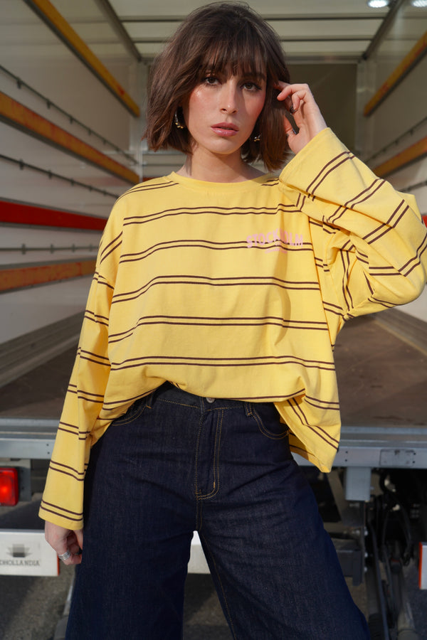 T-shirt Stockholm Jaune