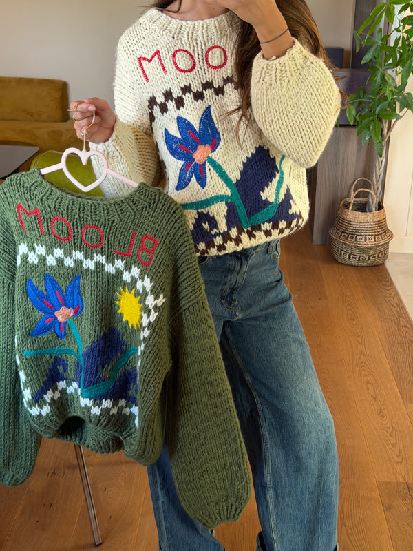 Pull Bloom vert