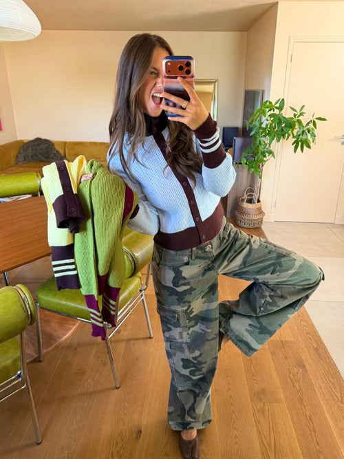 Gilet Boston Bleu