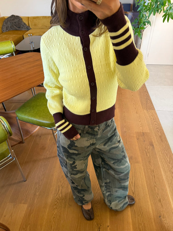 Gilet Boston jaune