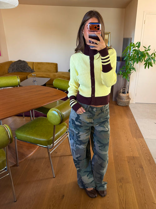 Gilet Boston jaune