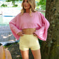 Haut Pina Colada rose