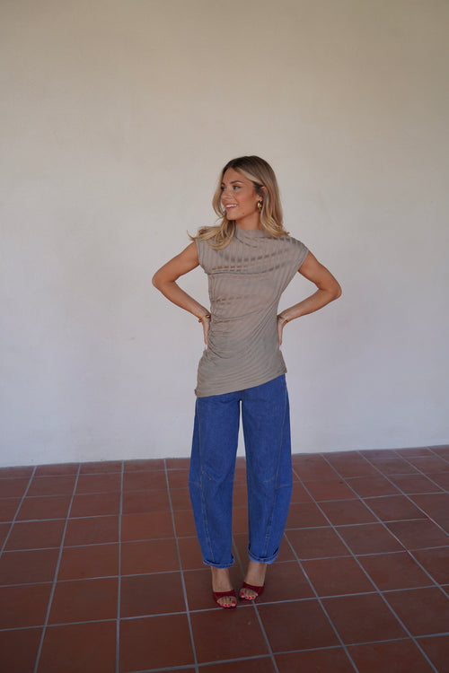 Haut Théa Taupe