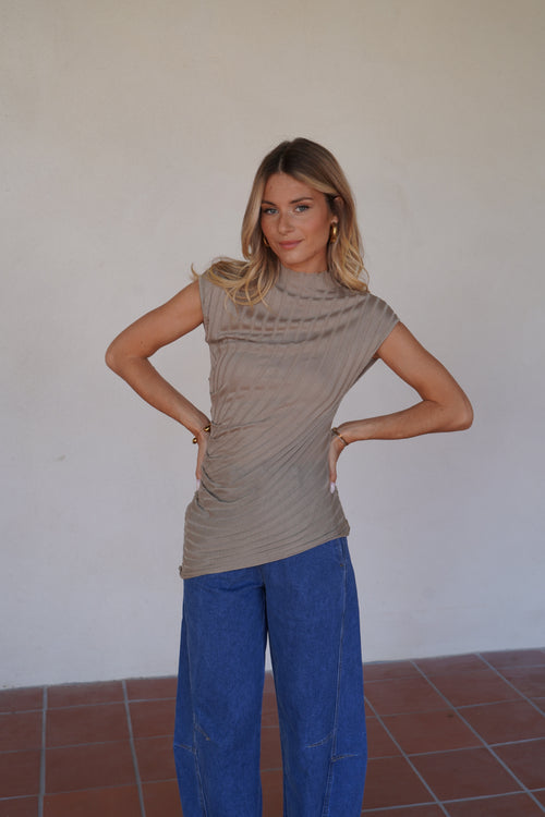 Haut Théa Taupe