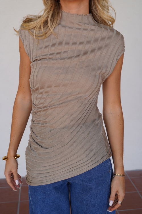Haut Théa Taupe
