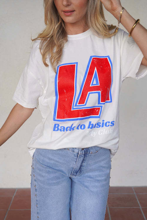 Tshirt LA Blanc