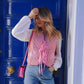 Gilet Camden rose