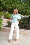 Blouse Limoncello verte