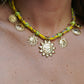 Collier Shams jaune