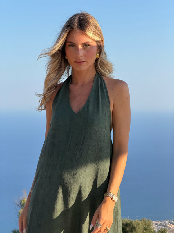 Robe Bélassane kaki